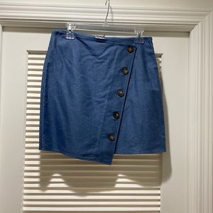 Asymmetrical denim skirt - brand new with tags!